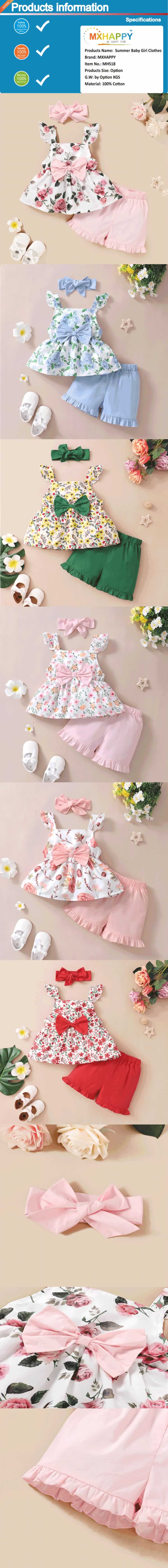 baby clothing sets summer baby girl clothes