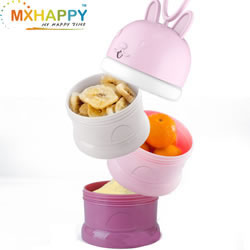 3 layers Baby Milk Power Container