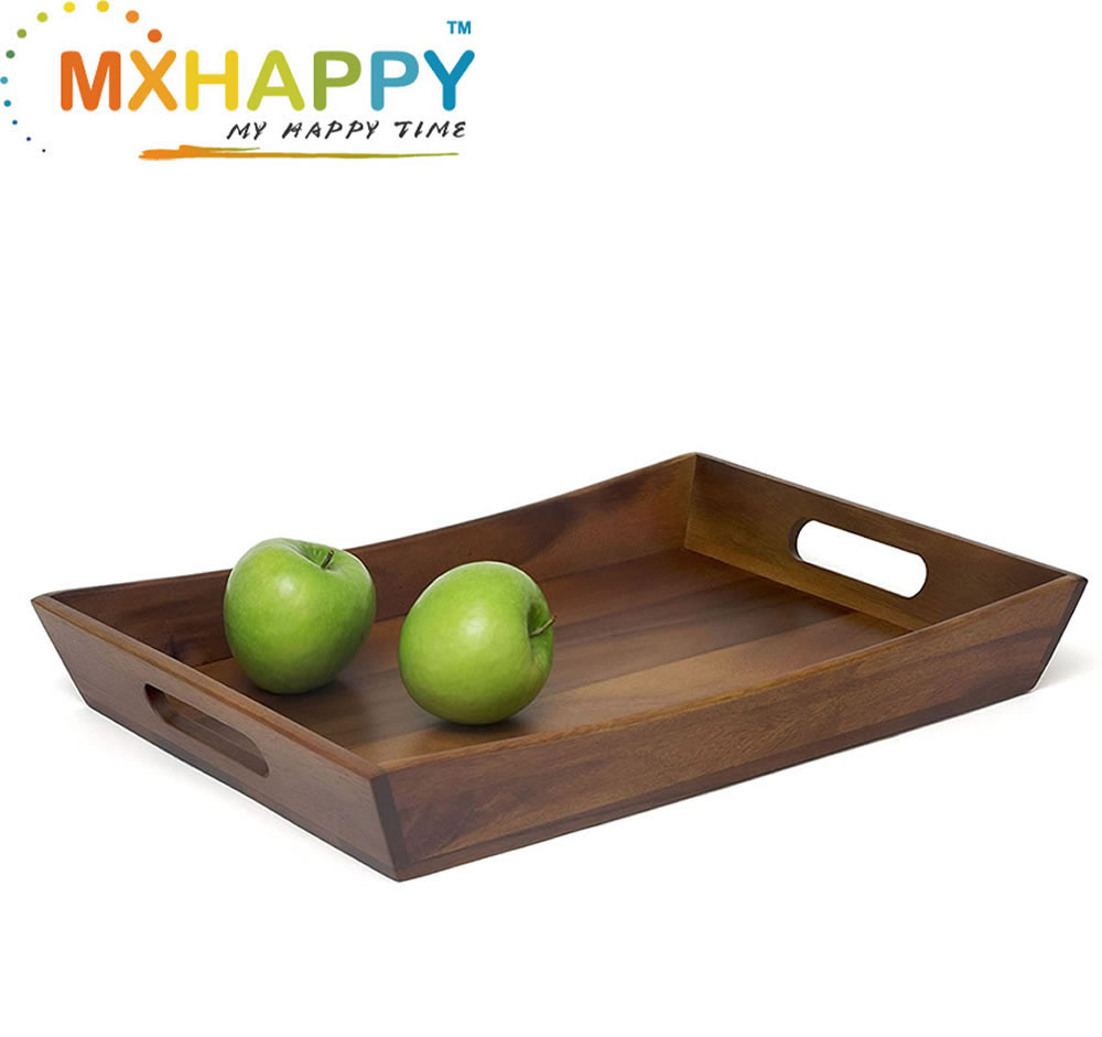 View:Acacia Curved Serving Tray