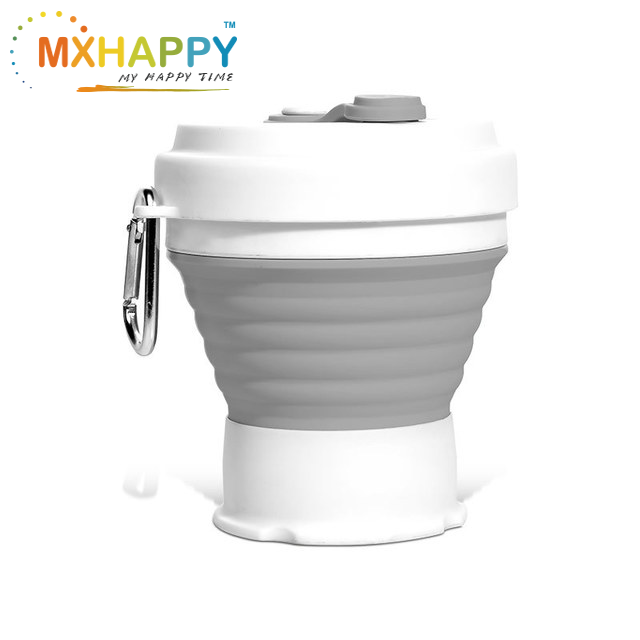 View:Silicone Collapsible Coffee Cup Foldable Water Cup