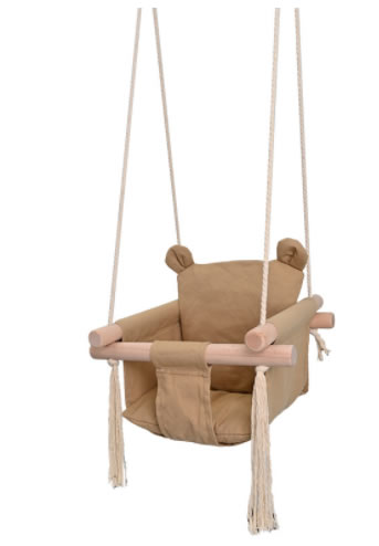 Baby swing chair hanging with pillow