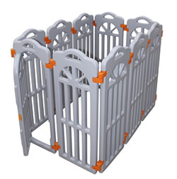 Portable Foldable Puppy dog pet kennels cages Plastic Pet Playpen