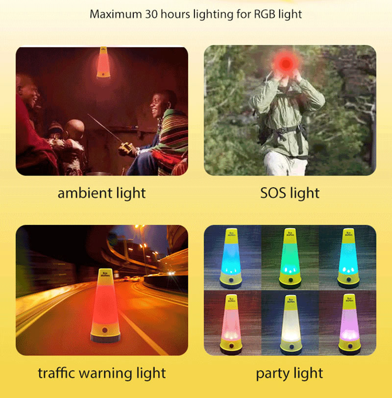 solar lights solar application for camping and indoor
