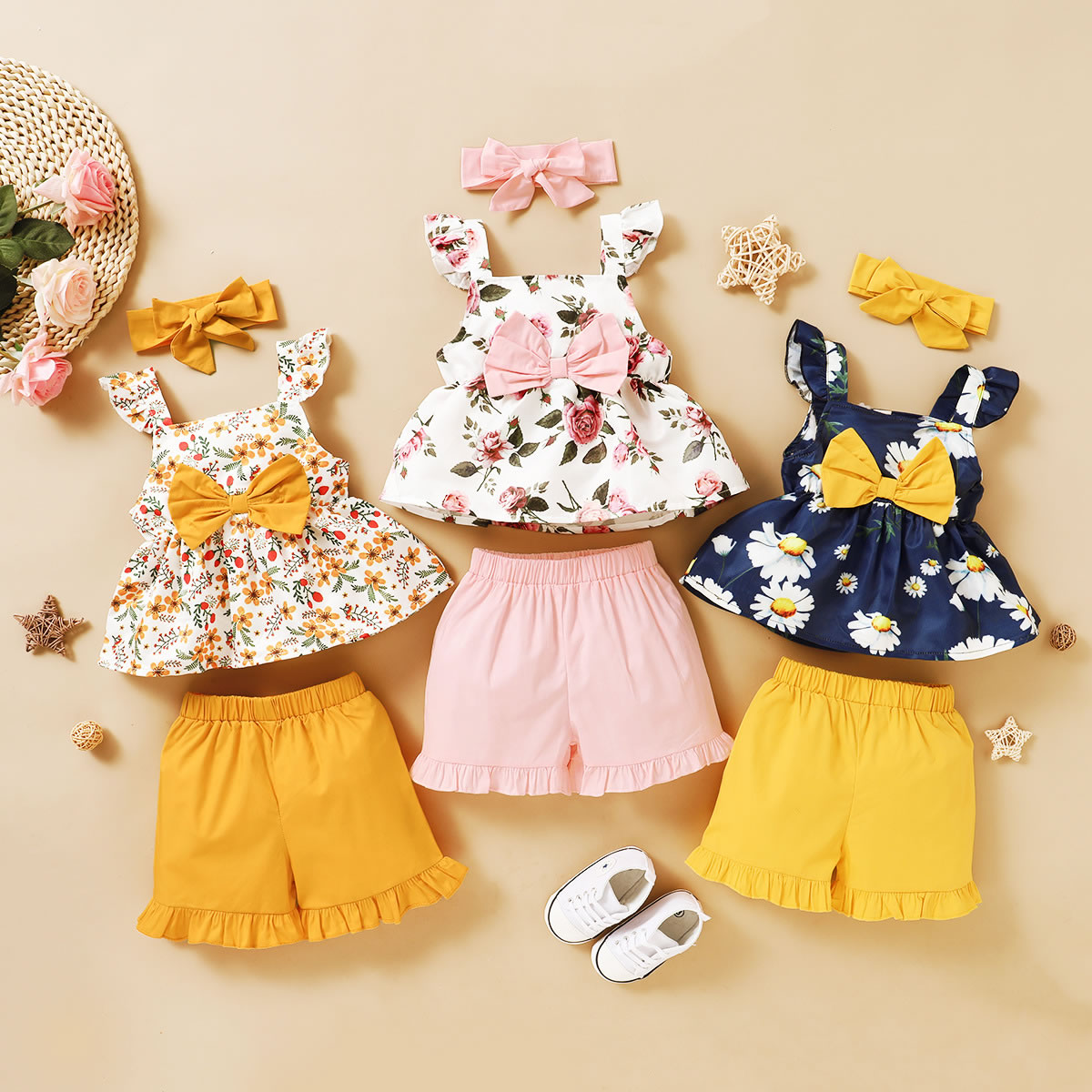 Baby Clothing Sets Summer Baby Girl Clothes