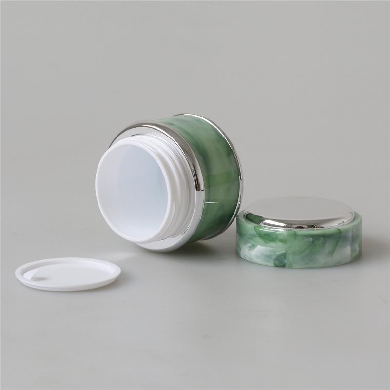 Cosmetics sub-bottling ink splash light luxury marble pattern portable travel solid nail polish sub-pack 5g 7g 15g 30g 50g