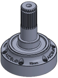 2G Mitsubishi (F)90mm - 25IN M