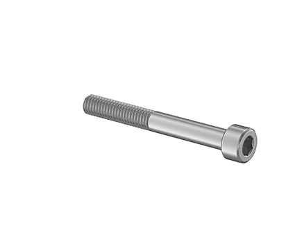 18-8 Stainless Steel Socket Head Screw, M6 x 1 mm Thread, 50 mm Long