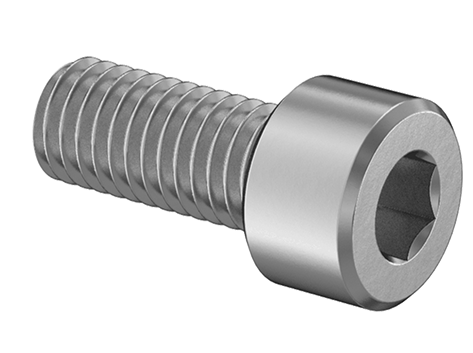 18-8 Stainless Steel Socket Head Screw, M8 x 1.25 mm Thread, 18 mm Long