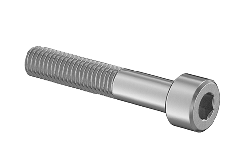 18-8 Stainless Steel Socket Head Screw, M8 x 1.25 mm Thread, 45 mm Long