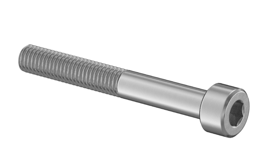 Stainless Steel 304  Hex Drive Flat Head Screw, M5x 0.45 mm Thread, 65mm Long