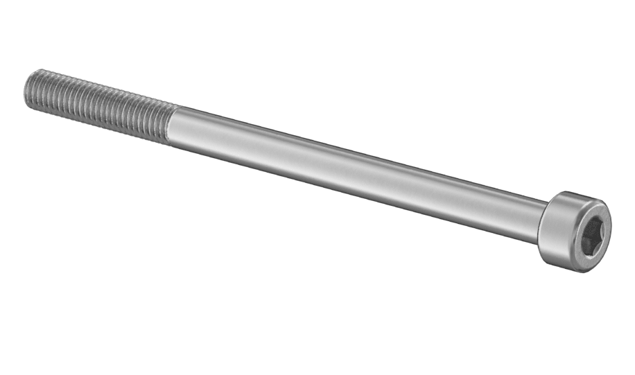 Stainless Steel 304  Hex Drive Flat Head Screw, M5x 0.45 mm Thread, 75mm Long