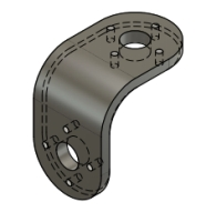 TITAN Wheels Rosette Bracket