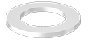 M4 NYLON WASHER