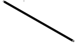 M01092 TR6 PAN ROD