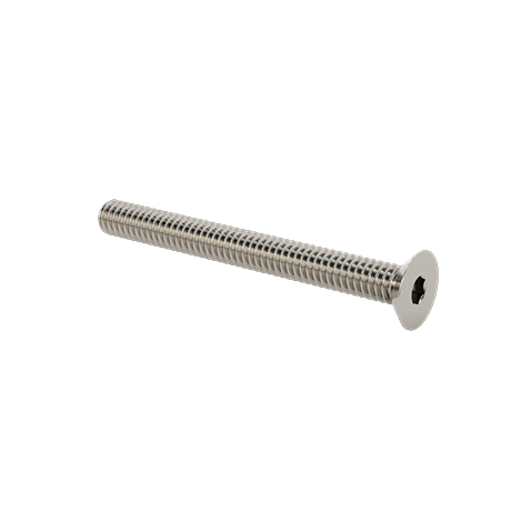 Stainless Steel 304  Hex Drive Flat Head Screw, M2 x 0.4 mm Thread, 20mm Long