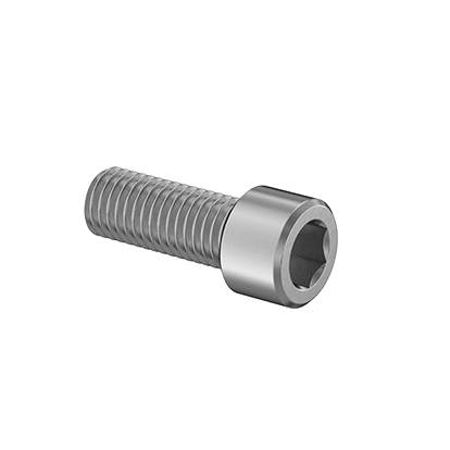 18-8 Stainless Steel Socket Head Screw, M12 x 1.75 mm Thread, 30 mm Long