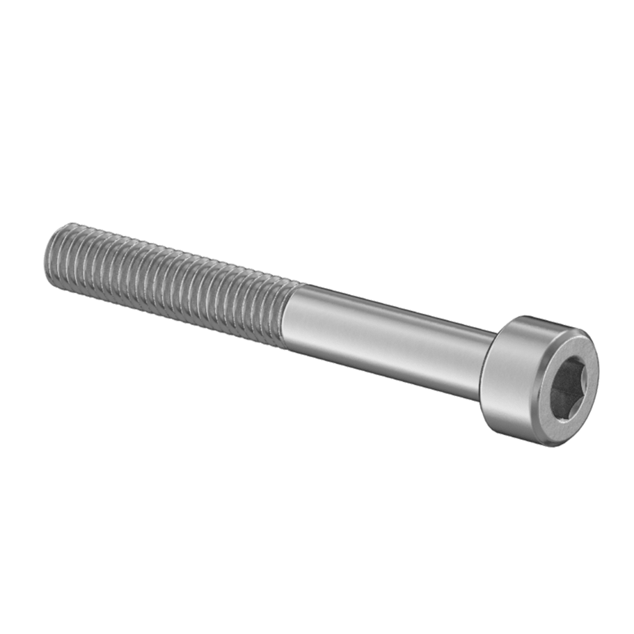 Stainless Steel 304  Hex Drive Flat Head Screw, M5x 0.45 mm Thread, 65mm Long