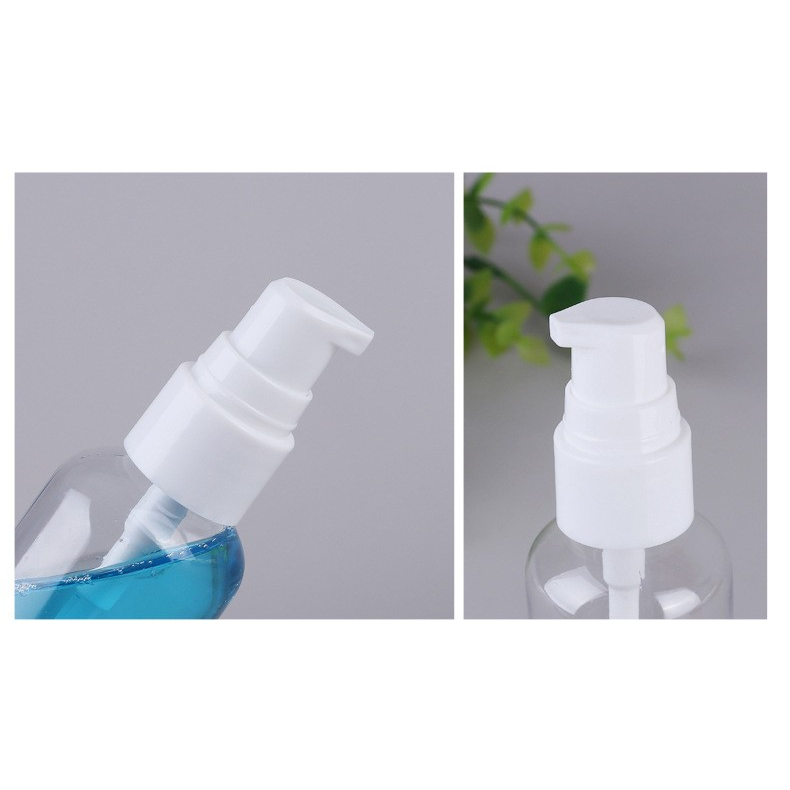 30ml Press type lotion bottle PET transparent plastic travel portable shampoo essence liquid powder Bottom liquid separation bottle