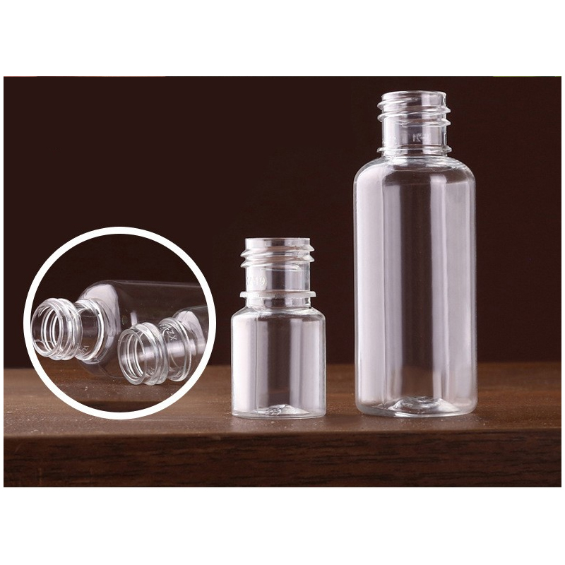 50ml Rocker spray bottle rotating elephant trunk plastic products spray bottle fine mist nasal spray oral transparent white PET