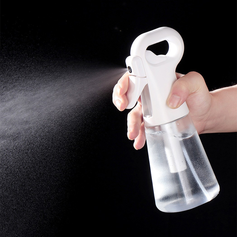 300ML hand-held high pressure continuous spray bottle cock head fine mist spray bottle hair care disinfection garden spray bottle