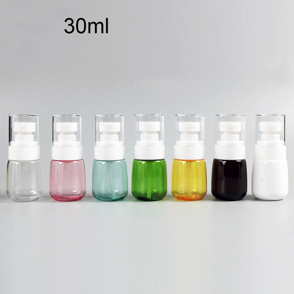 PETG pressure lotion type facial cleanser bottles spray bottle