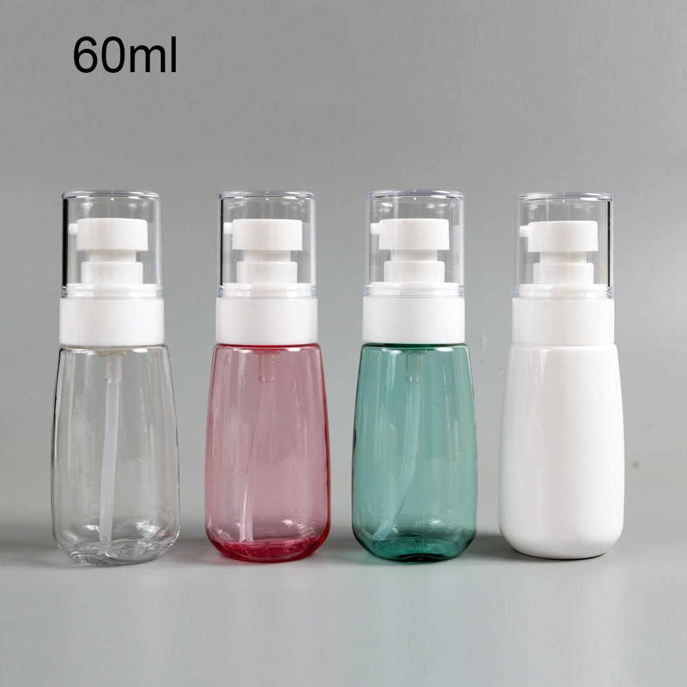 PETG pressure lotion type facial cleanser bottles spray bottle