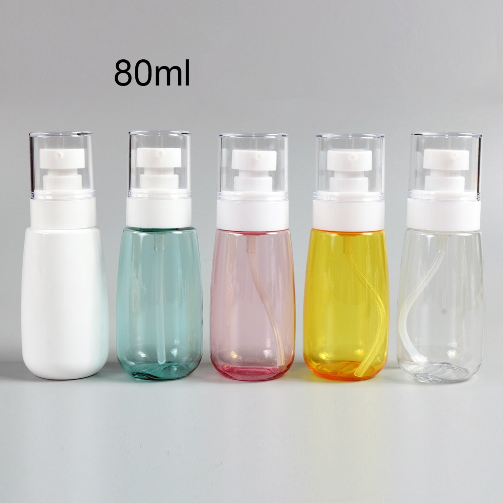 PETG pressure lotion type facial cleanser bottles spray bottle