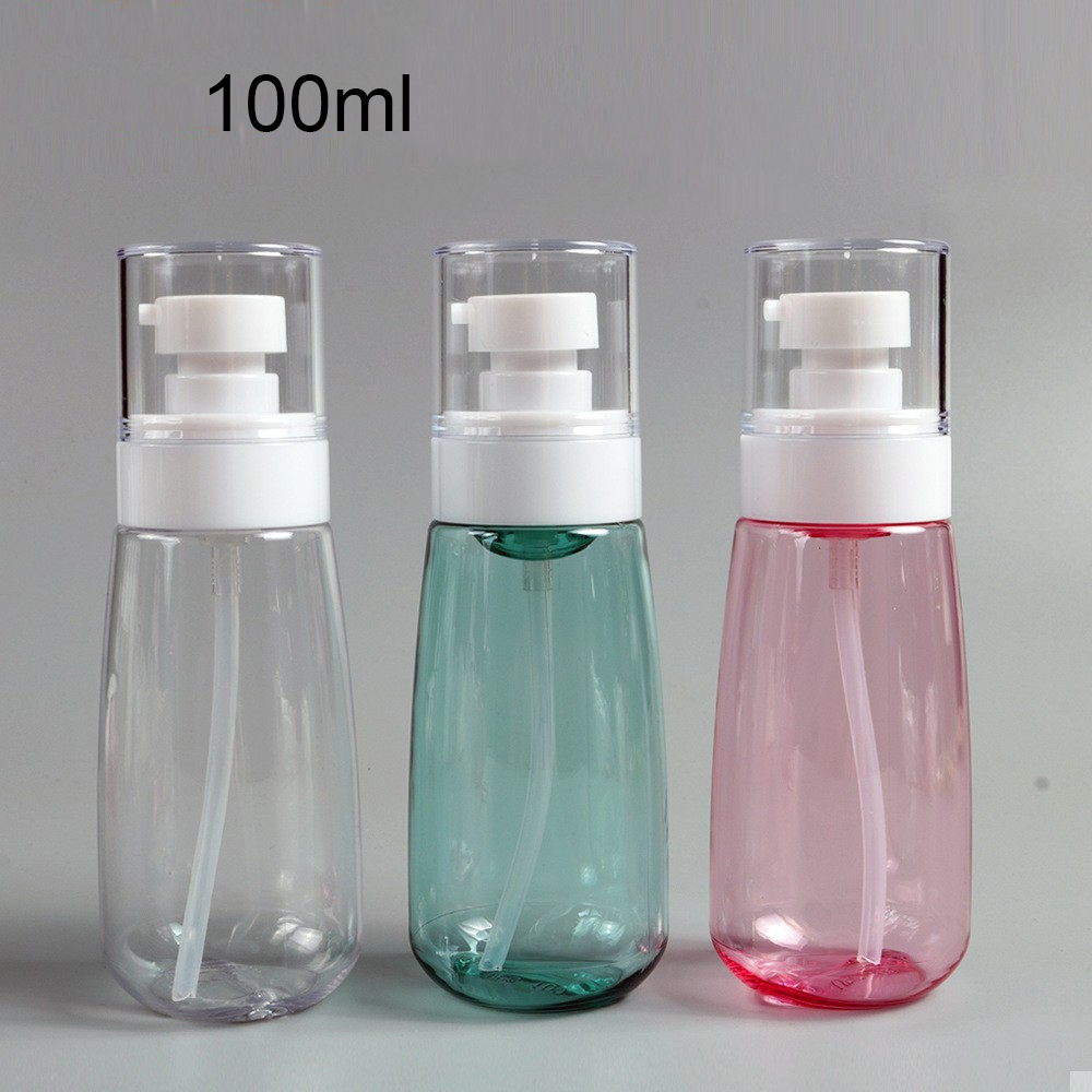 PETG pressure lotion type facial cleanser bottles spray bottle