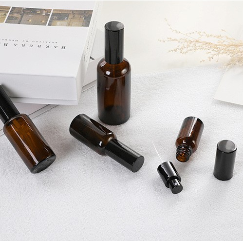 30ml light proof lotion sub bottled cosmetics perfume dew spray bottle anodized essential oil bottle