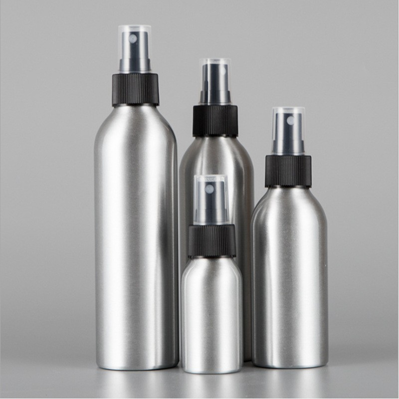 Press spray bottle aluminum bottle