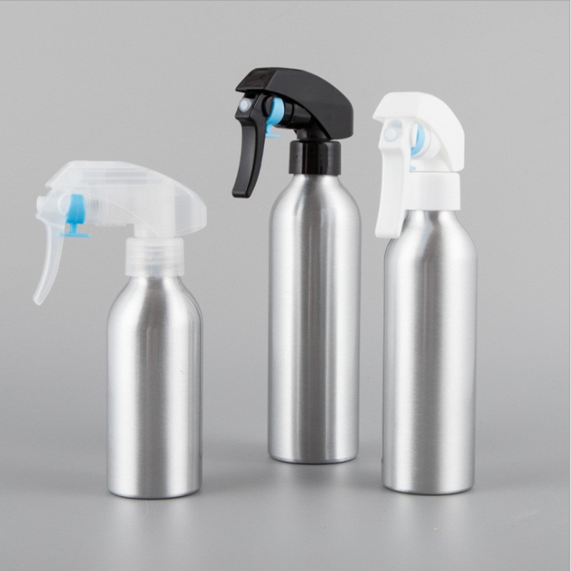 Press spray bottle aluminum bottle