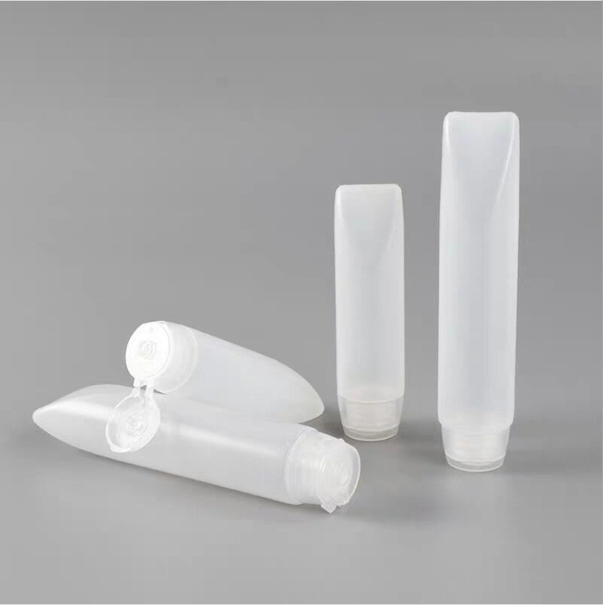 30ml PE hose flip-top bottle cosmetic skin care cleansing milk dispenser bottle squeezed soft lotion dispenser bottle