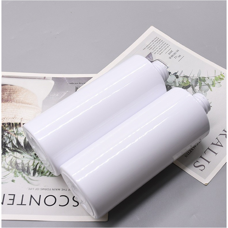 500ml shoulder plastic shampoo bottle