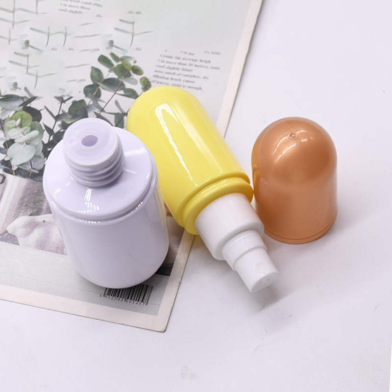 100ml Spray capsule bottle 100ml lotion bottle with cover capsule bottle plastic PET bottle cosmetic capsule lotion bottle