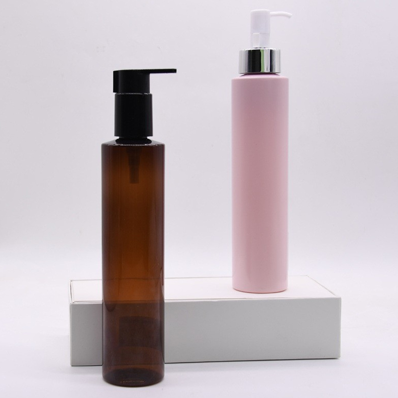 300ml plastic shampoo bottle