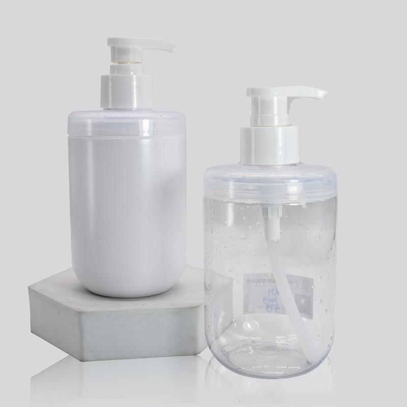 Cylindrical shampoo bottle press type