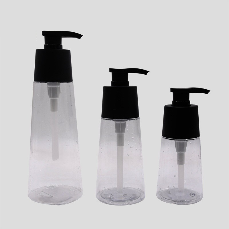 250/350/500ml PET conical lotion bottles