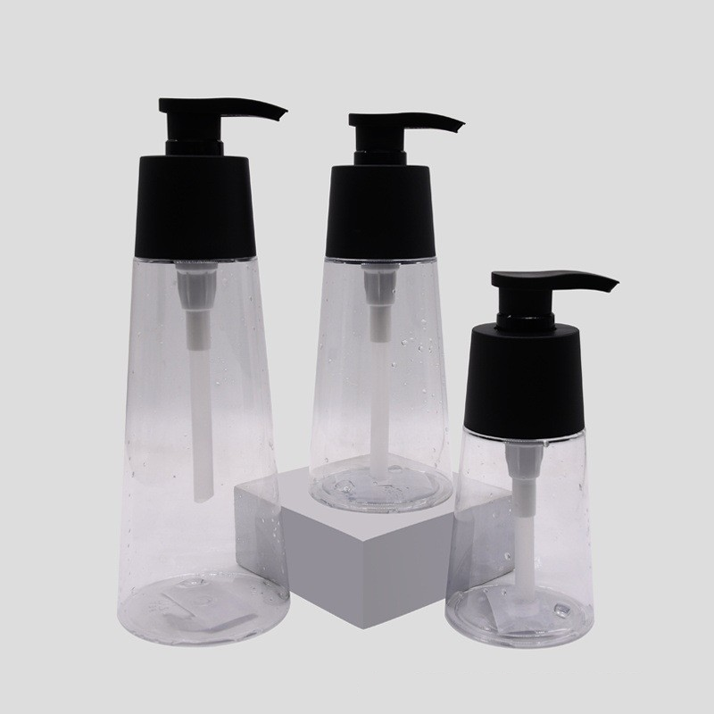 250/350/500ml PET conical lotion bottles