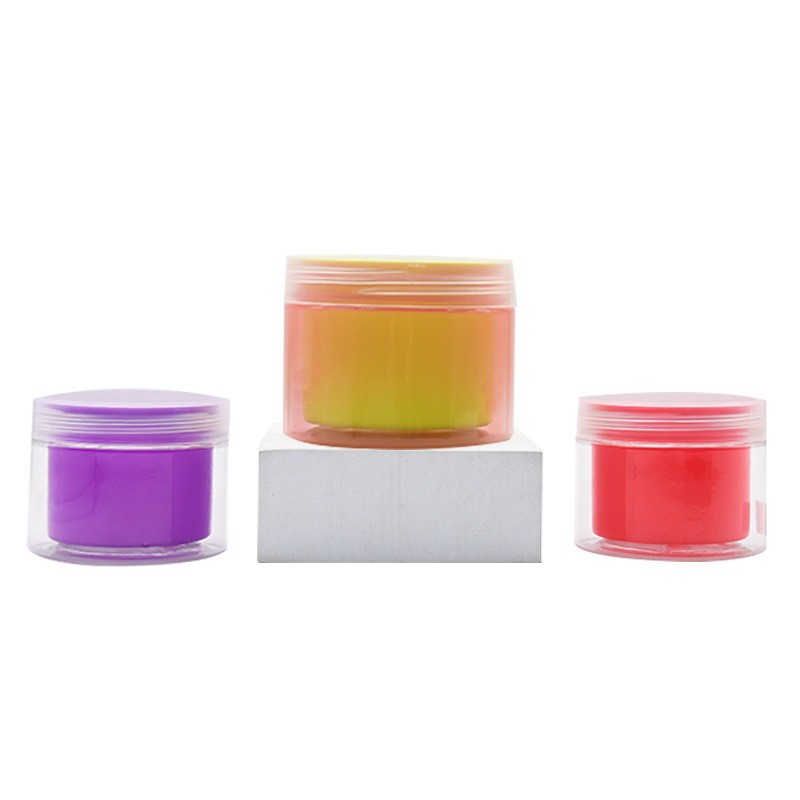 100ml cream jar plastic PET double-layer jar body milk facial mask gel jar jar packaging