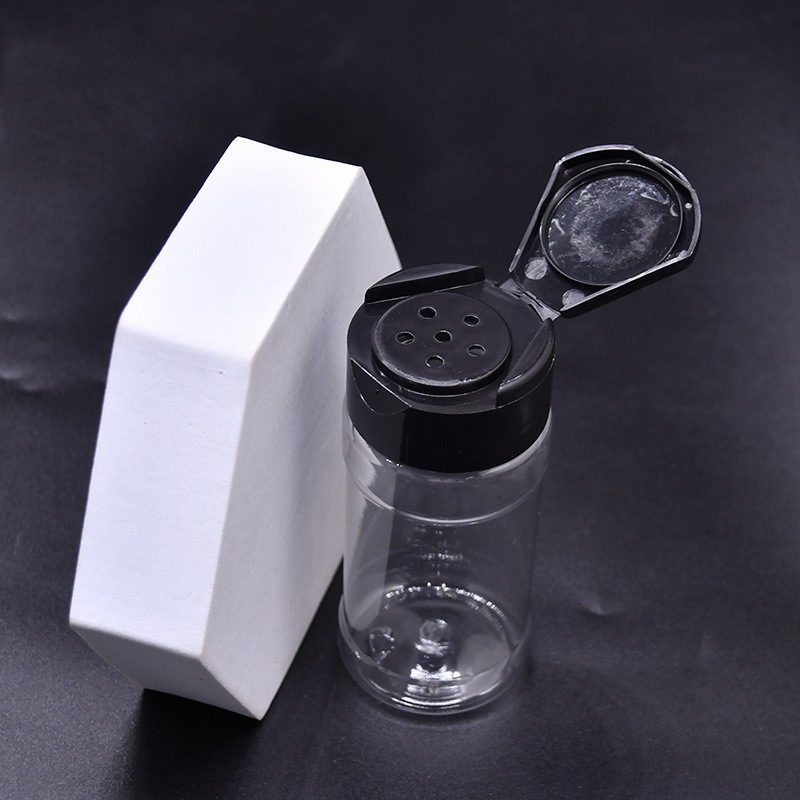 120ml plastic bottle transparent seasoning pepper powder bottling bottle