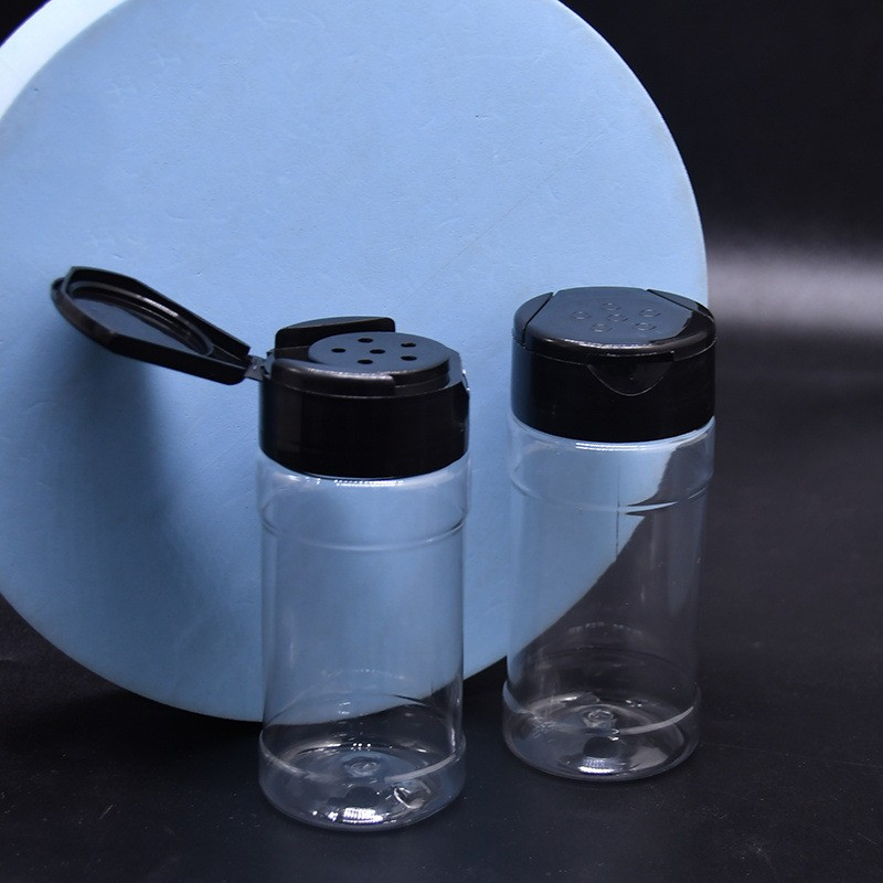 120ml plastic bottle transparent seasoning pepper powder bottling bottle