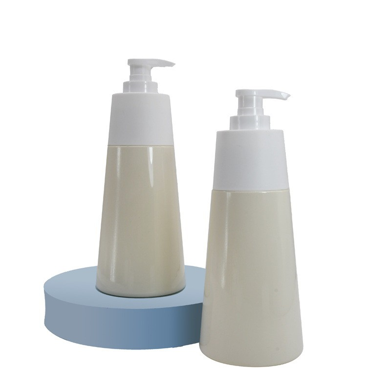 500ml conical plastic press type dispensing bottle