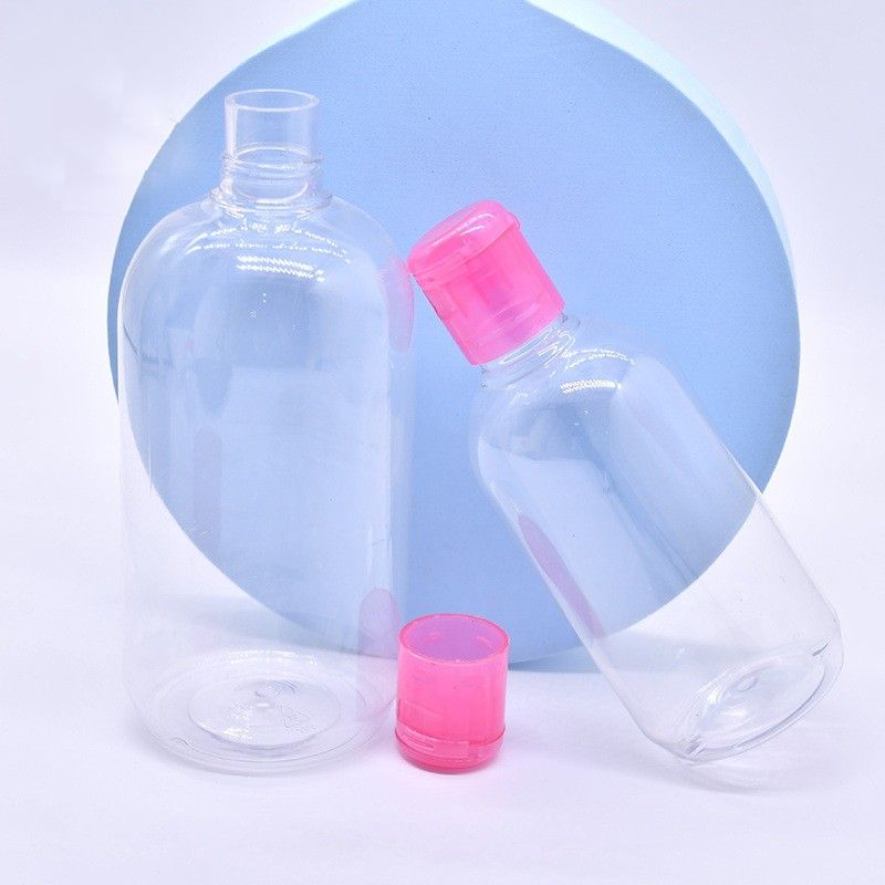 120ml Transparent round shoulder PET bottling bottle