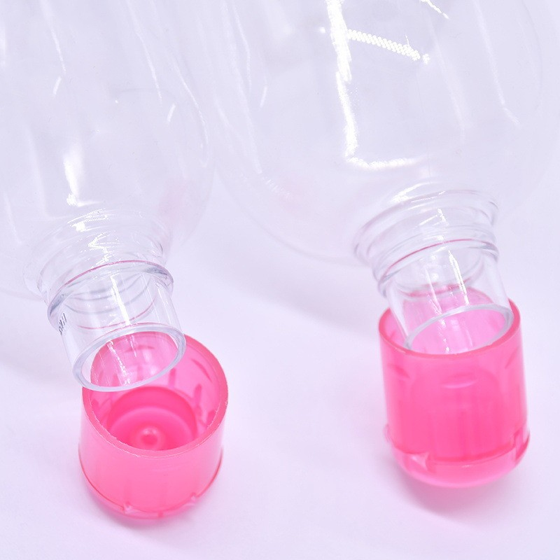 120ml Transparent round shoulder PET bottling bottle