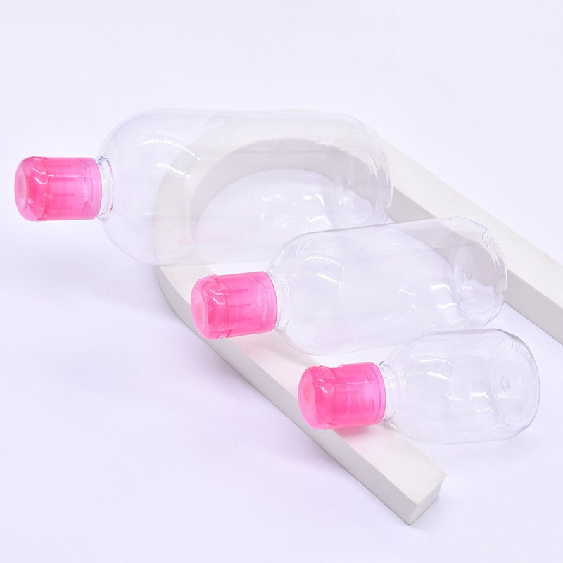 120ml Transparent round shoulder PET bottling bottle