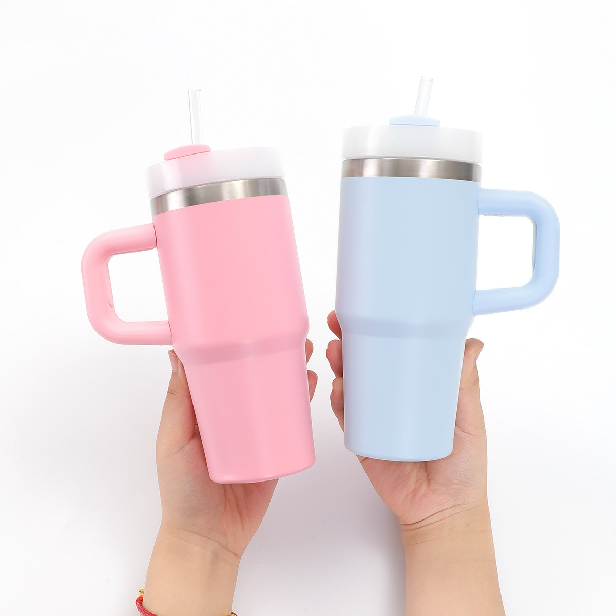 14oz steel insulated cup, straw, ice cream cup