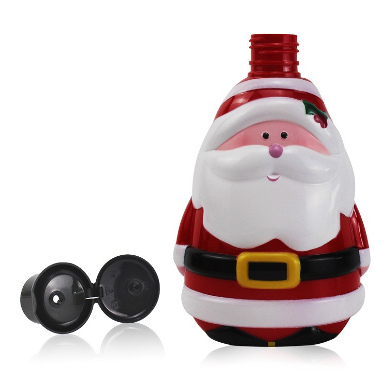 Santa Claus bottle PET bottle shower gel, hand sanitizer, cartoon bottle