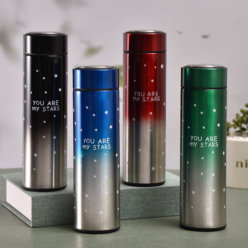 304 stainless steel starry sky insulated cup vacuum straight cup gradient thermos