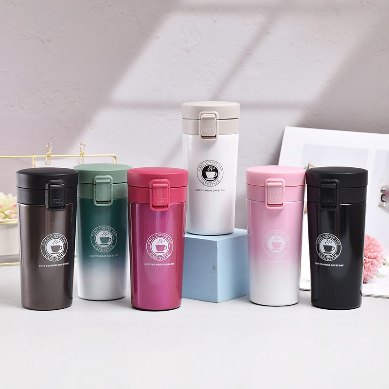 400ml 304 stainless steel coffee cup thermos