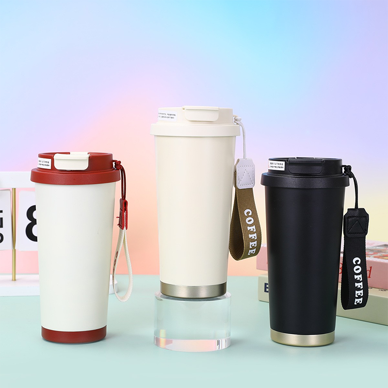 530ml Ceramic inner pot, stainless steel inner pot, coffee cup, double drinking thermos cup thermos